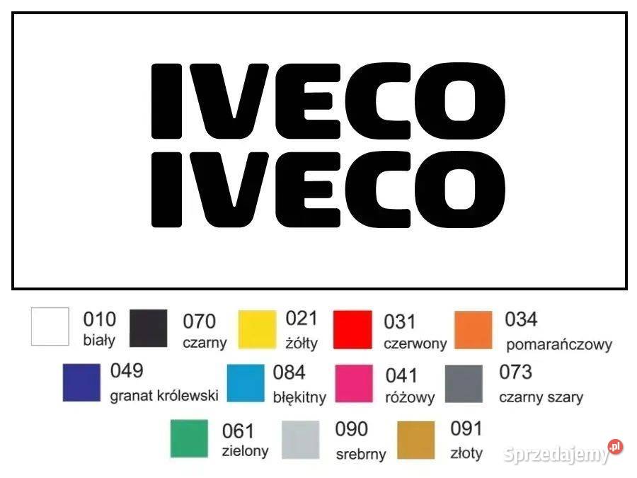 Naklejka wlepka IVECO 49 2 Zamiennik Motoryzacja Janików