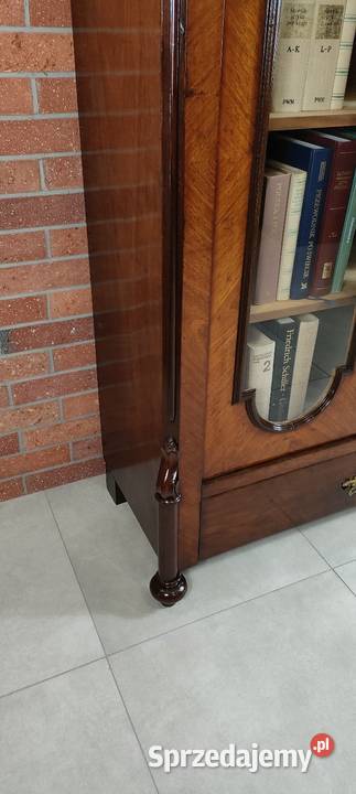 Ekskluzywna biblioteka witryna Ludwik Filip Antyki Łagów sprzedam
