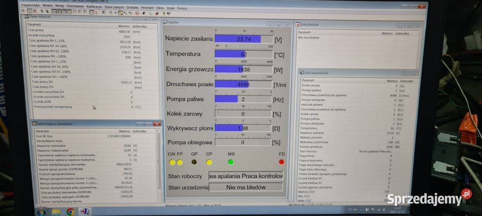 Webasto thermo pro 38 24v 5kw Scania S500 S 500 Jarocin sprzedam
