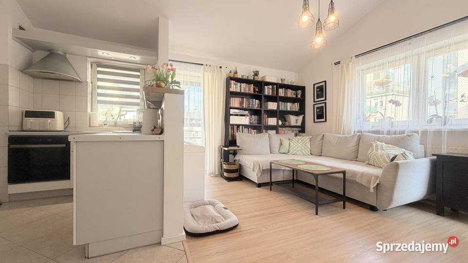 Jasne mieszkanie 2 pokoje 44m2 Kraków Nieruchomości