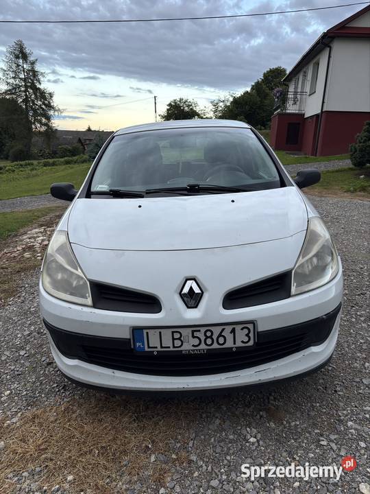 Renault Clio III 15 DCi 2007r Rok produkcji 2007 lubelskie Bychawa