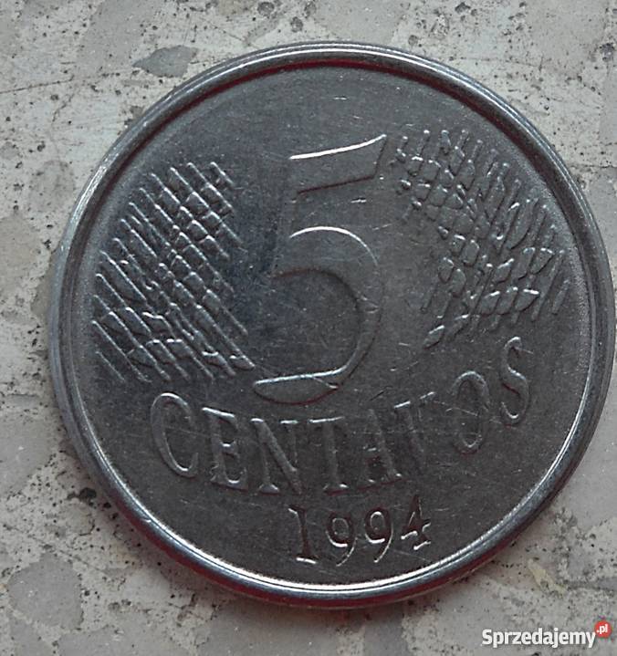 BRAZYLIA5 CENTAVOS1994 r