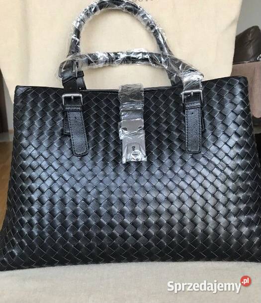 Torebka Skóra pleciona wykonana na wzór znanej mazowieckie Warszawa sprzedam