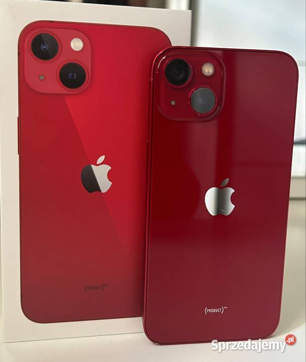 iPhone 13 128GB Red Stan Nowa bateria Apple / iPhone Kielce