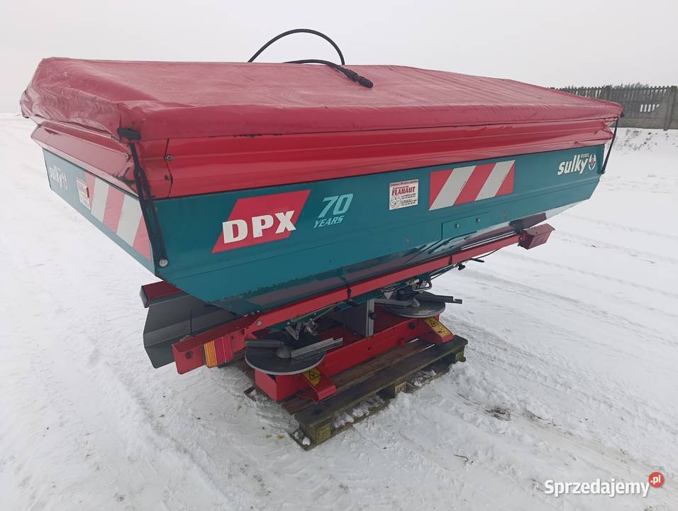 Rozsiewacz Sulky DPX 70 Years nie amazone kuhn Rolnictwo Knyszyn