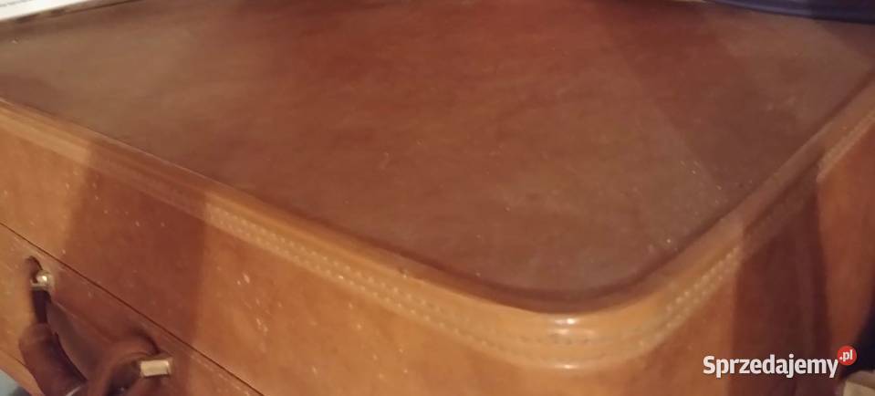 Skórzana walizka Koło sprzedam