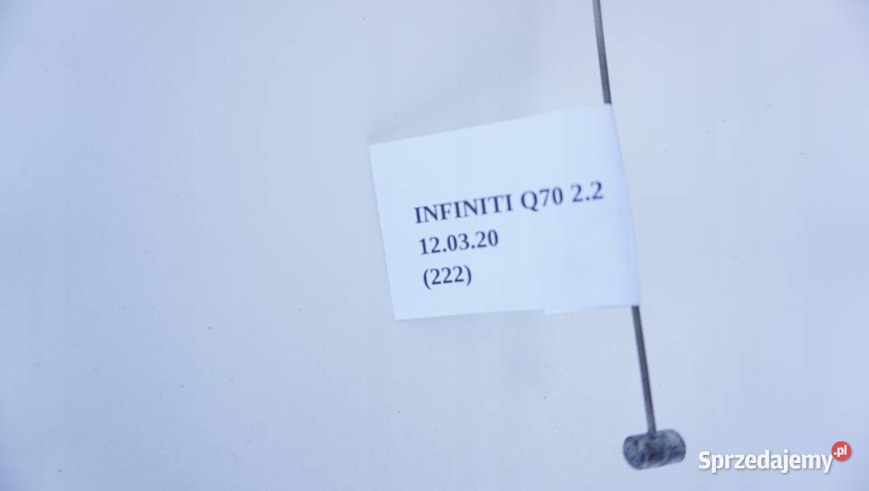 LINKA CIĘGNO MASKI INFINITI Q70 22D LIFT Karoseria sprzedam