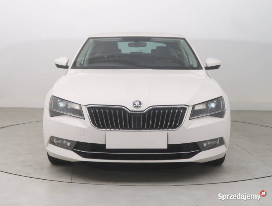 Skoda Superb 20 TDI biały Škoda dolnośląskie Bielany Wrocławskie