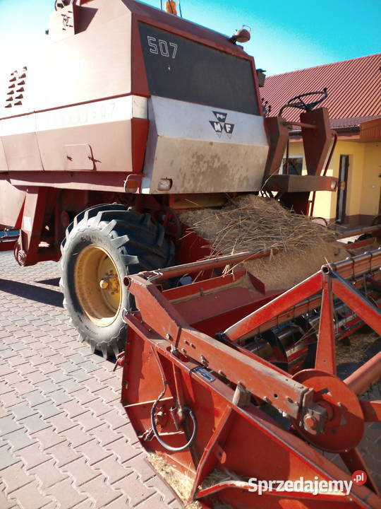 MF 507 w oryginalne Kombajny świętokrzyskie Wola Zofiowska