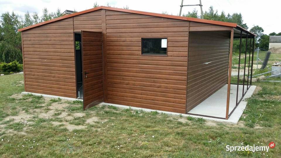 Garaże blaszane wzmocnione Opole