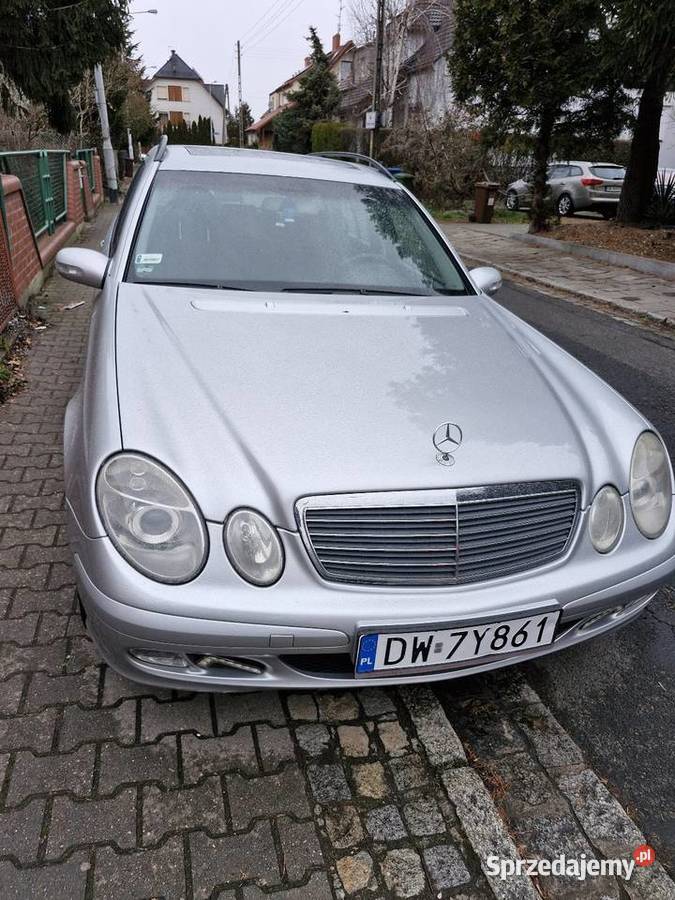 Mercedes W211 18 benzyna gaz Kompressor klimatyzacja Klasa E Wrocław