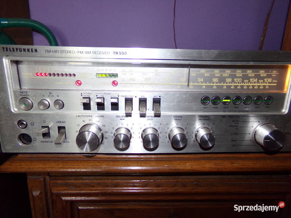 Telefunken TR550 amplituner w stanie Amplitunery Walentynowo