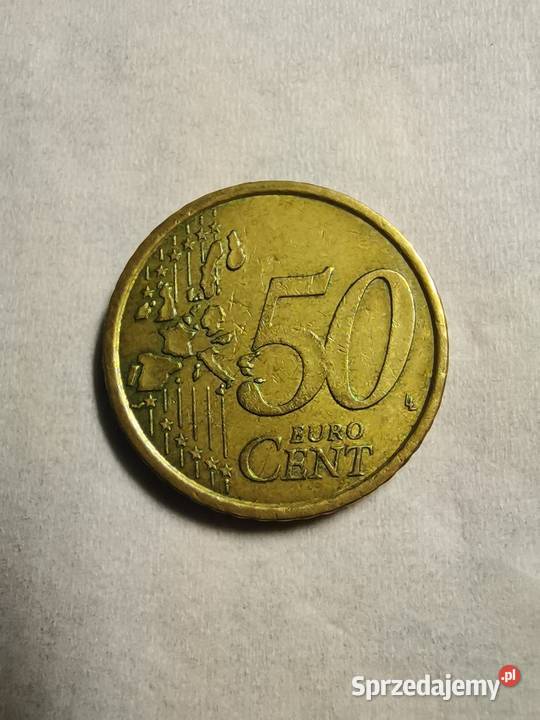 Włochy 50 Euro Cent 2002 Rome Mosią mazowieckie sprzedam