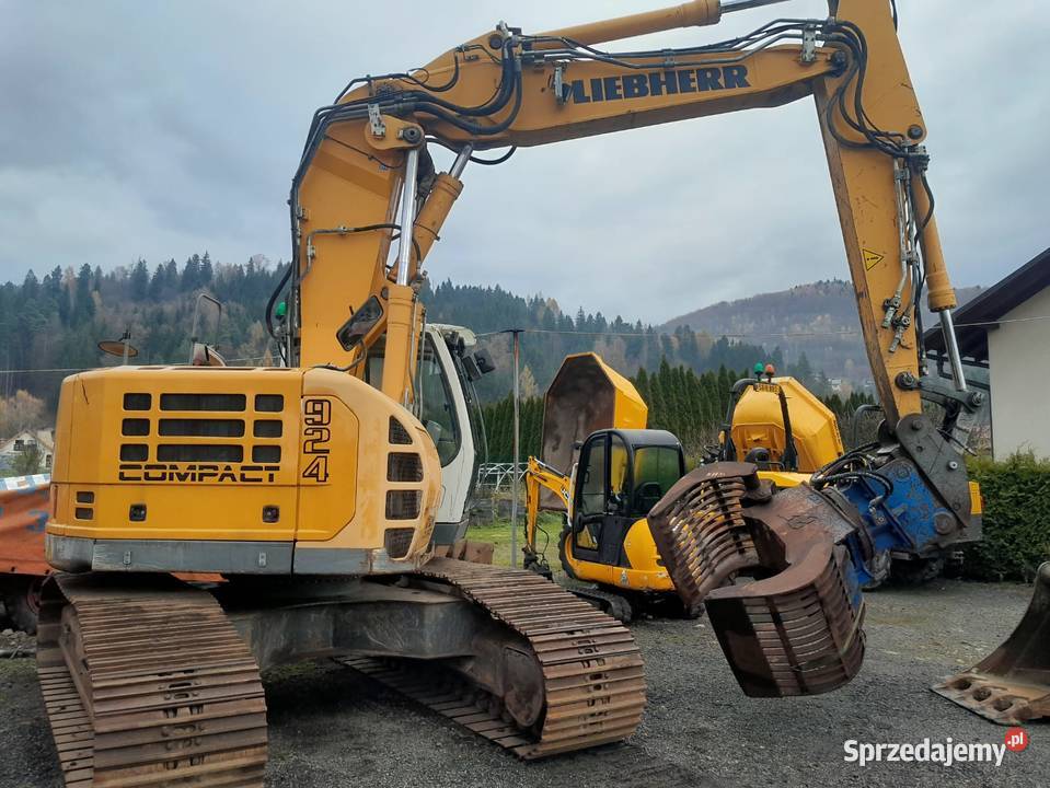 Koparka gąsienicowa Liebherr R924 Litronic Maków Podhalański