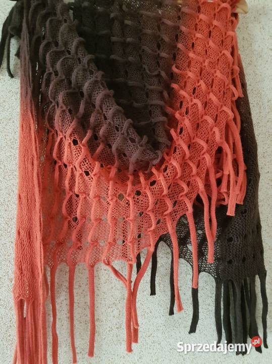 długi szal etola pareo wełniany szalik woal sprzedam