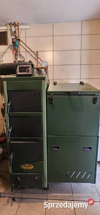 Kocioł węglowy CO z podajnikiem SAS SLIM 17 kW Kotły i Piece CO Wodzisław Śląski sprzedam