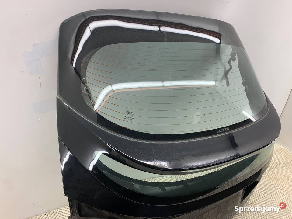 KLAPA TYŁ HONDA CIVIC VIII Hatchback CZARNY Klapy bagażnika