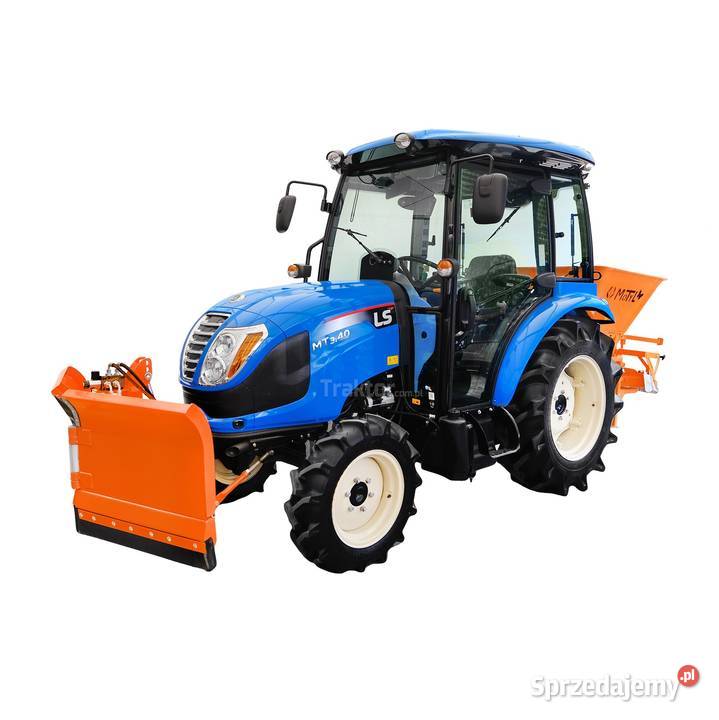 LS Tractor MT340 MEC 4x4 40 CAB pług do śniegu Napęd 4x4 podkarpackie Tajęcina