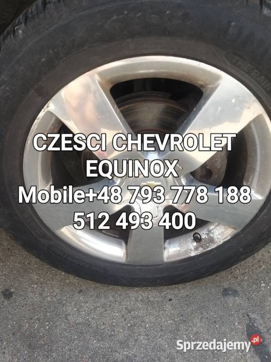 KOMPLET FELG Z OPONAMI 18 5X115 CHEVROLET Kawnice
