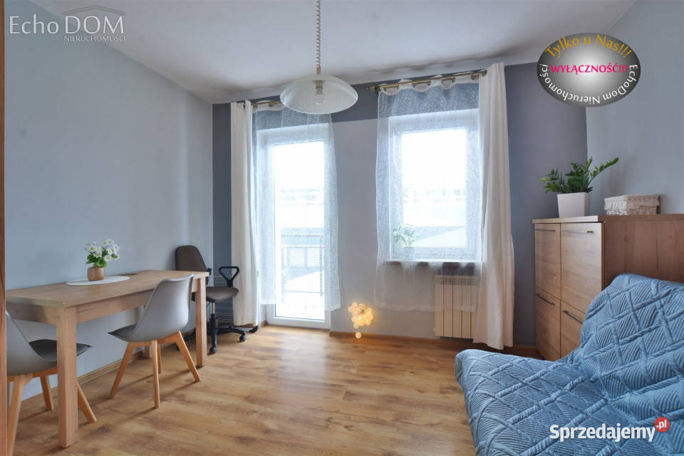 wynajmu mieszkania Kraków Gutenberga 22m2 1