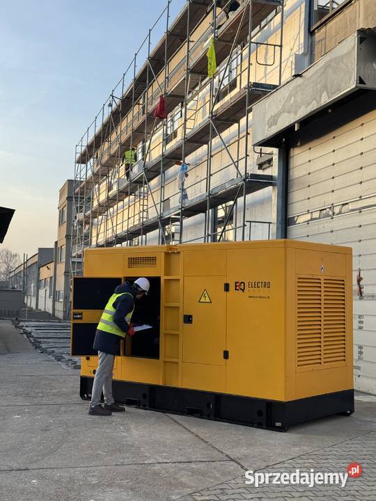 Agregat prądotwórczy Electroquell 500 kVA 400 kW Sadkowski Młyn