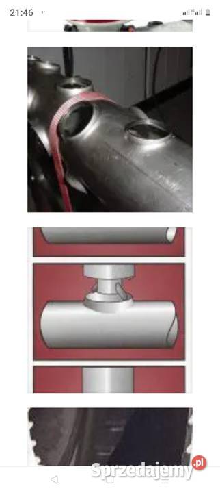 Wiertarka słupowa Tdrill do wiercenia szyjek w Płachty