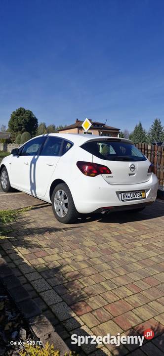 Opel Astra J 14T 2011 Klima 2stref Tempomat Kraśnik