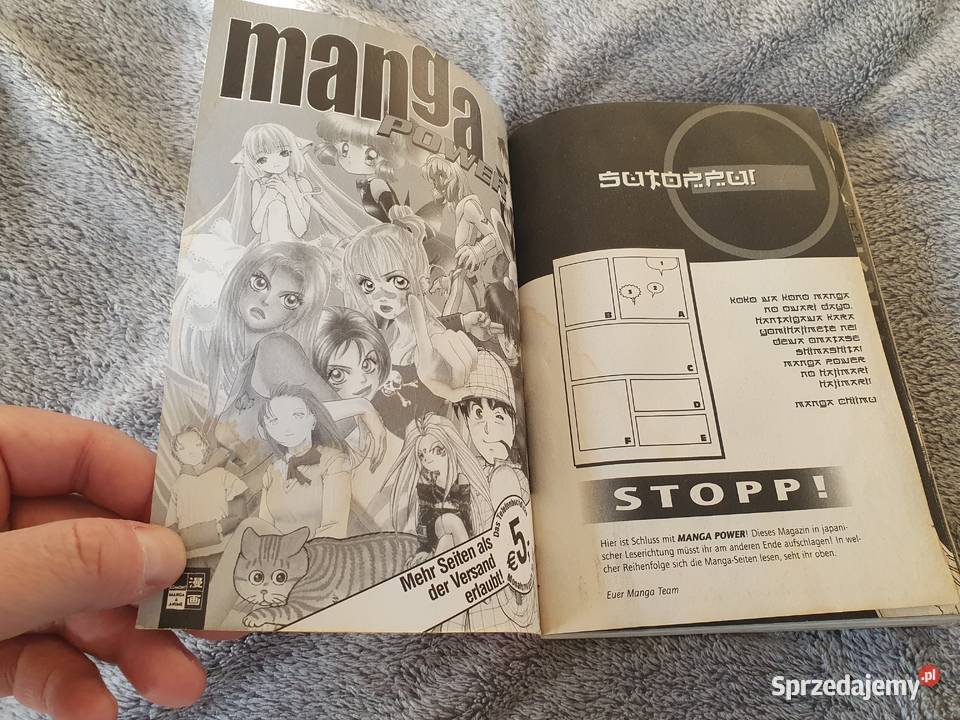 Manga Power 72002 język niemiecki pomorskie