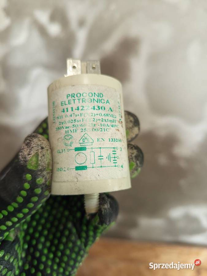 Kondensator przeciwzakłóceniowy pralki AEG mazowieckie Warszawa sprzedam