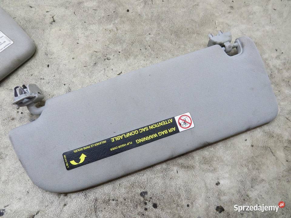 OSŁONA PRZECIWSŁONECZNA LEWA PRAWA AUDI A6 A7 4G osobowe