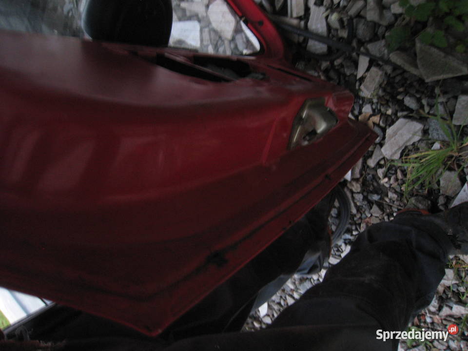 Klapa tylna bagażnika Daewoo Matiz czerwona 73l osobowe Kraków