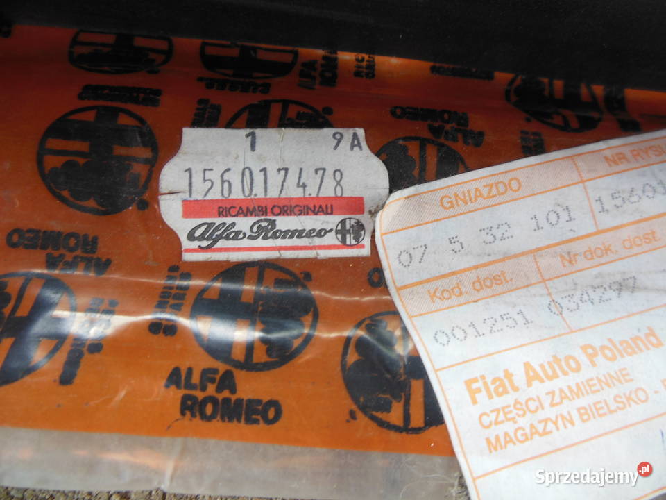 156017478 ALFA ROMEO 166 V1 SPOJLER DOLNY Kozy sprzedam