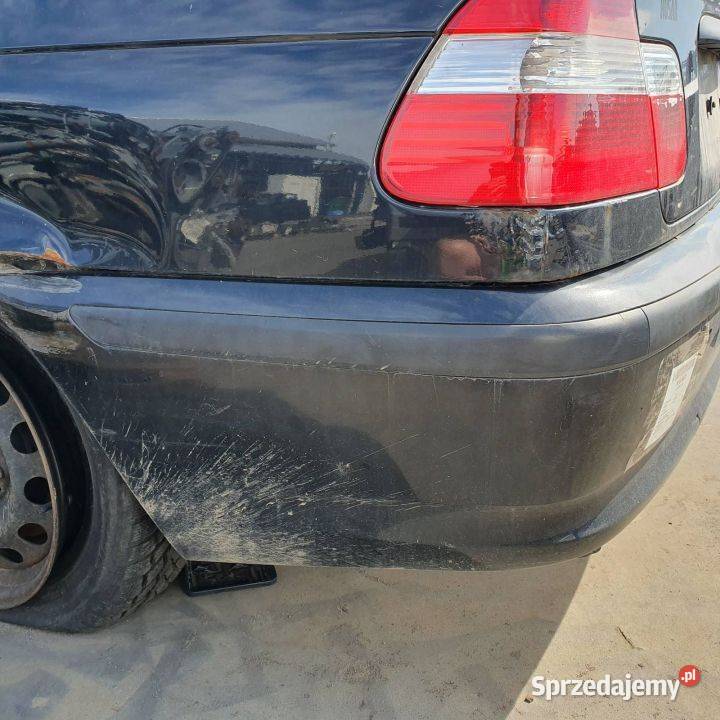 ZDERZAK TYŁ BMW E46 BLACK SAPPHIRE Lipno