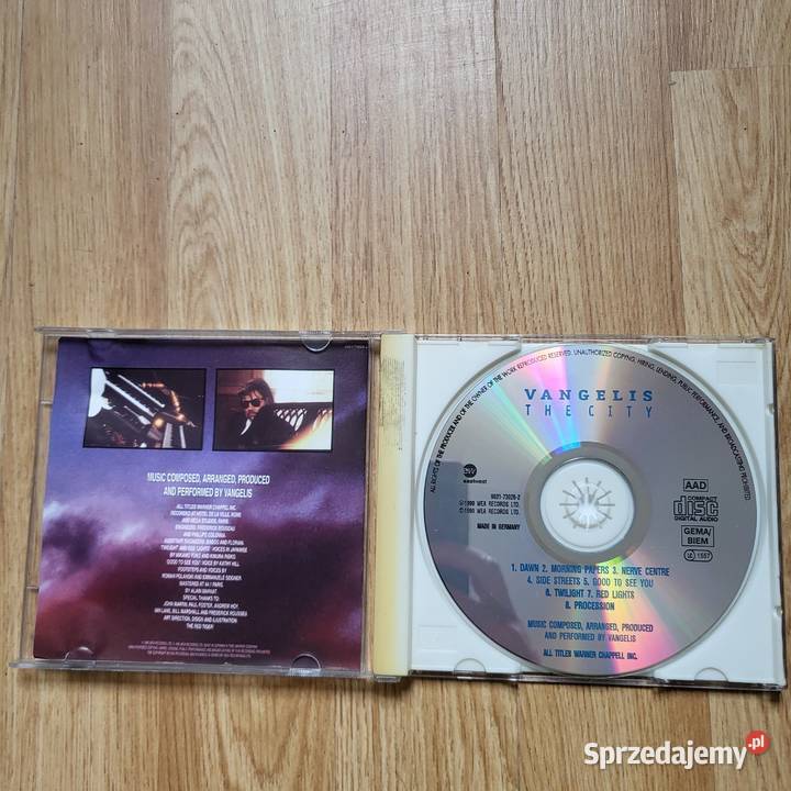 0002 Vangelis na płytach CD Bydgoszcz sprzedam