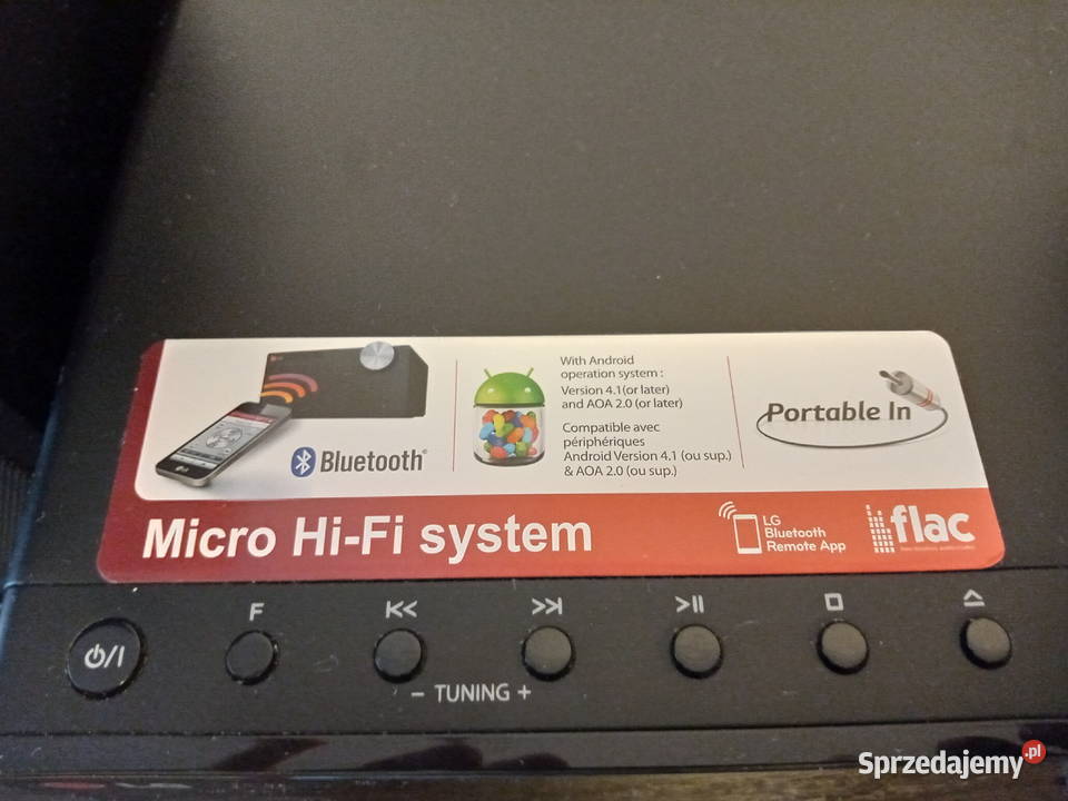 używana wieza HIFI LG 40 W wieza domowa stan 1 Radom