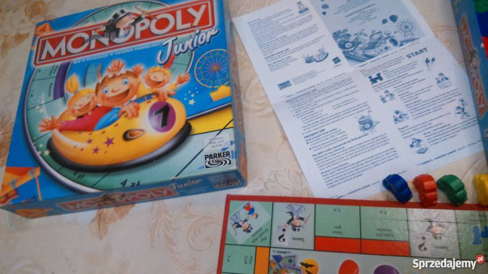 Gra Monopoly Junior w stanie Tuszkowo