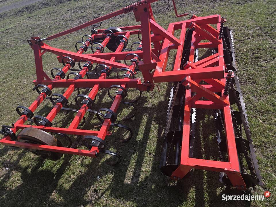 Agregat uprawowy 24m z walkami na docisku Samborzec sprzedam