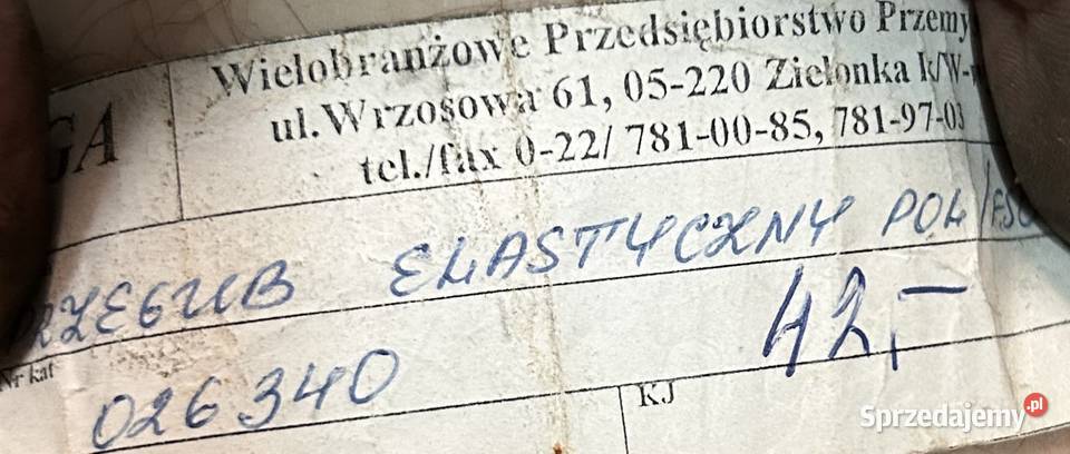 NOWY Przegub wału napędowego Fiat 125 ST mazowieckie Warszawa