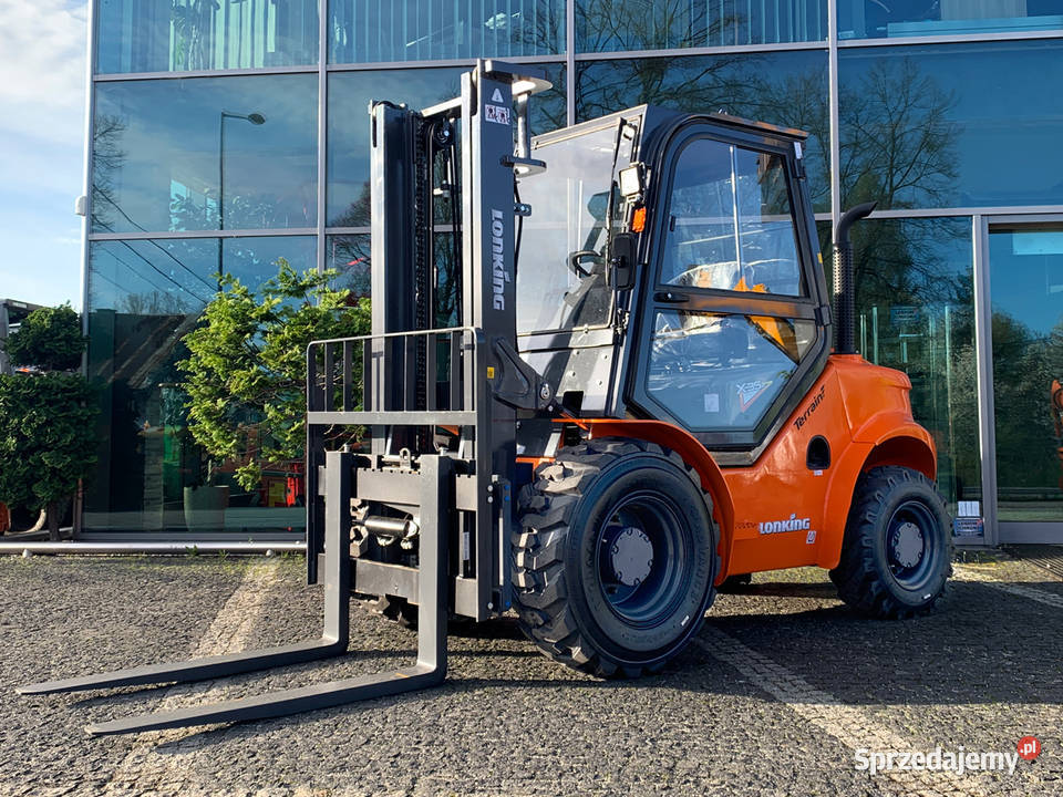 Terenowy wózek widłowy Lonking 4x4 LG30DT Kęty