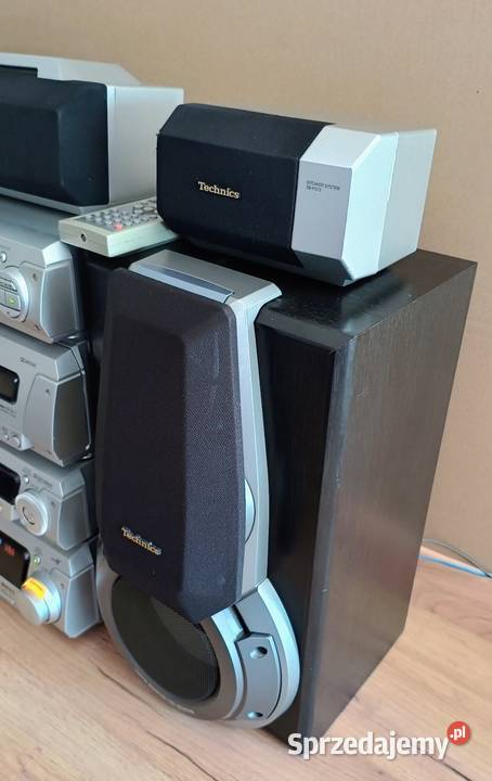 Wieża Technics eh760 komplet 5 głośników i pilot Wieże i miniwieże Kępno