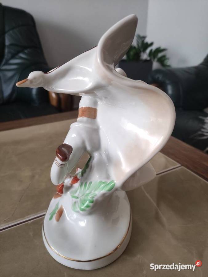 Porcelanowa Figurka Zbójnik Ćmielów lata 60 XX w Figurki i rzeźby Janów Lubelski