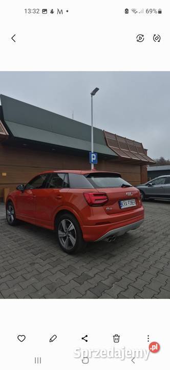 Audi Q2 KORALOWA POMARAŃCZA Q2 Kraków