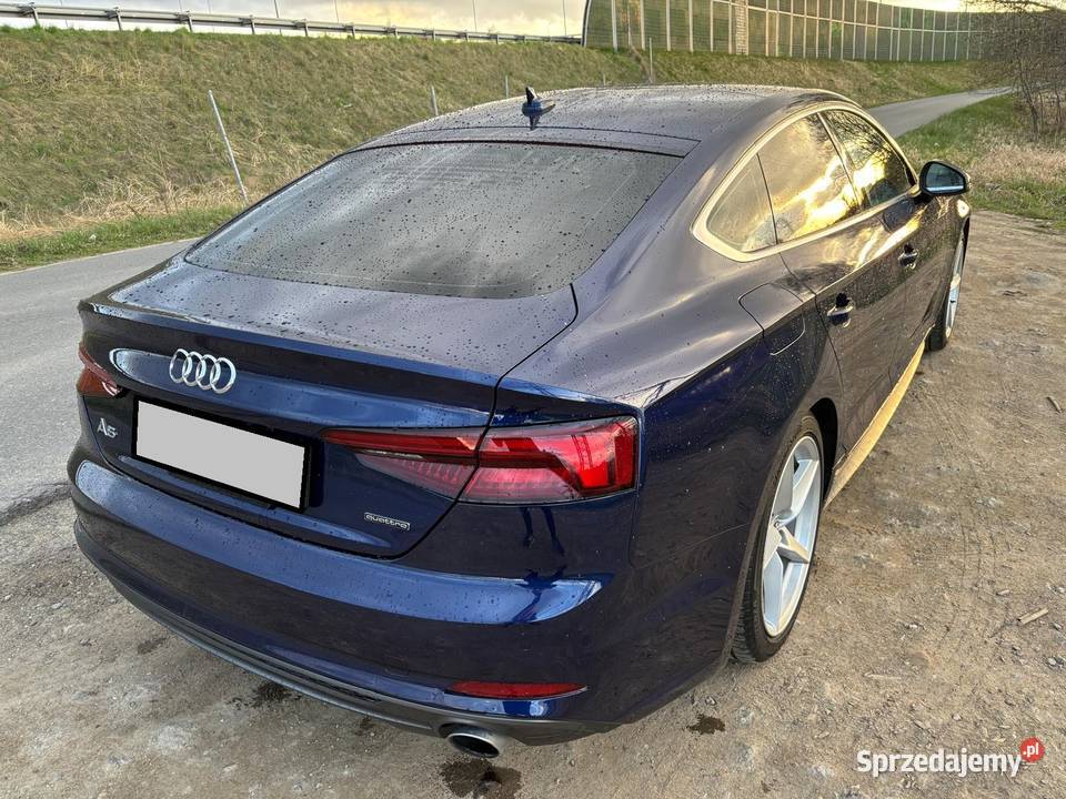 Audi A5 2018r 20 TFSI Sportback S line 252 Kraków
