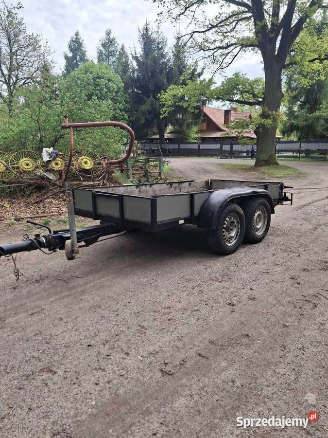 Przyczepa minikoparka minitraktorek 2500dmc 2 Krosno Odrzańskie