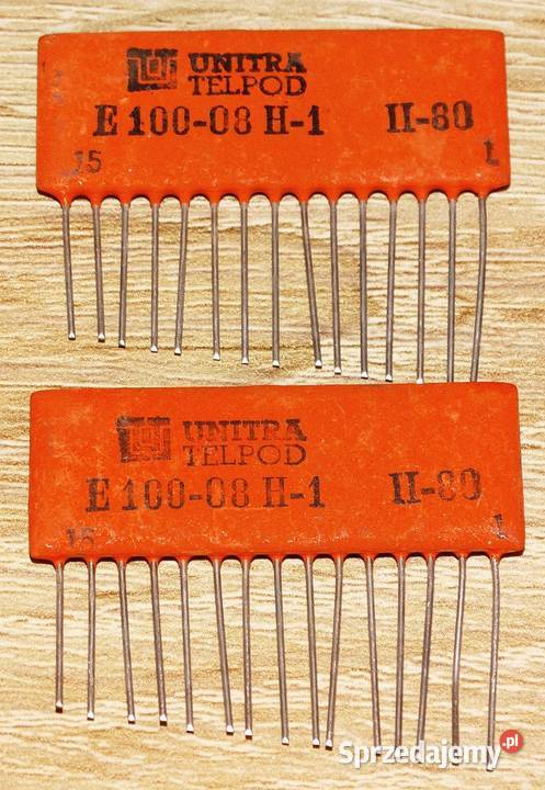 Układ scalony hybrydowy E10008H1 wzmacniacz i Gliwice