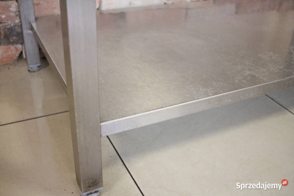 Stół gastronomiczny 130x70 z dolną półką Pszczyna