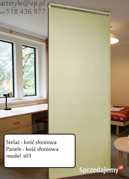 lekka ścianka działowa rozporowa parawan osłona Wrocław