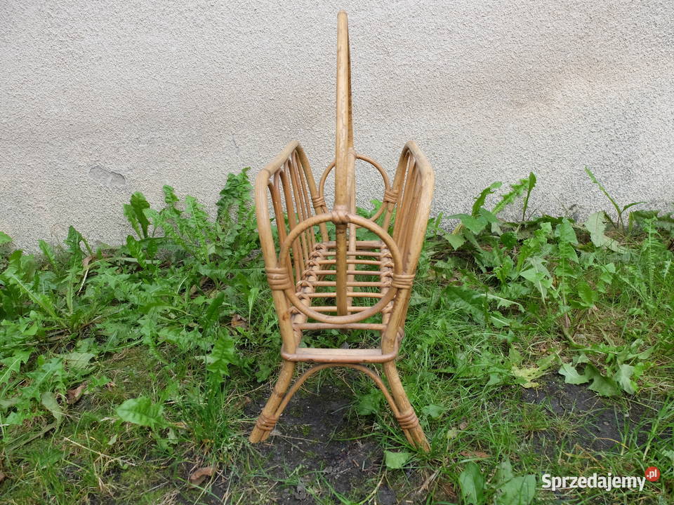 Gazetnik bambusowy 679 odcienie brązowego Kościan