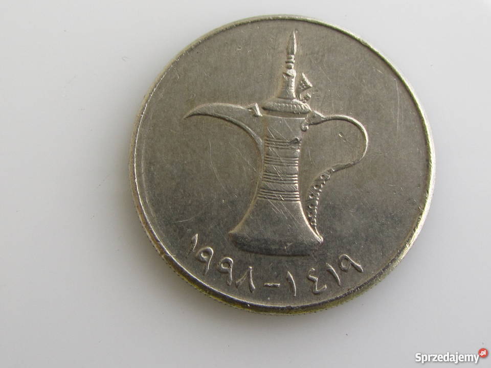 Moneta 1 dirham 1973-1989 ( Zjednoczone Emiraty Arabskie)