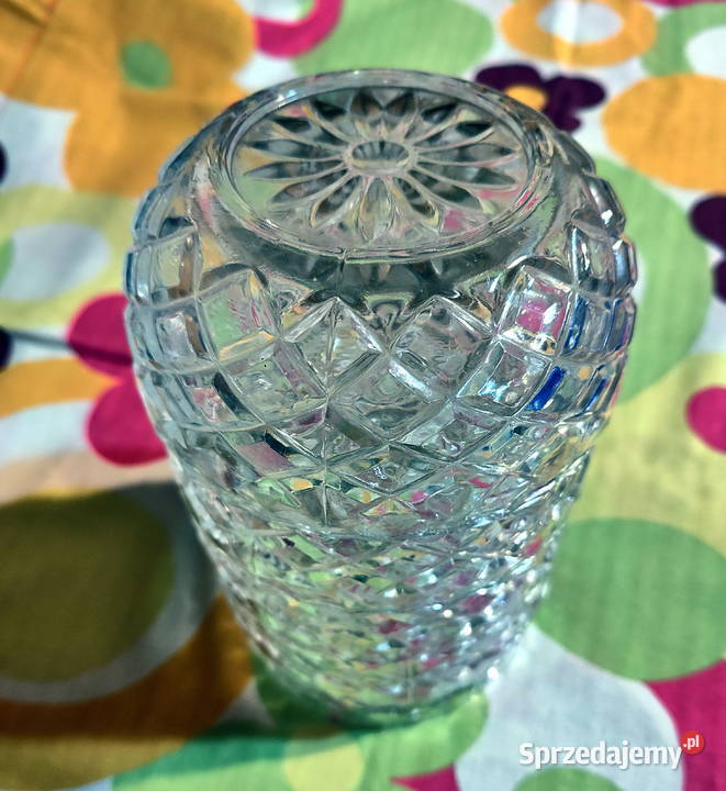 VINTAGE Miseczki grube szlifowane szkło Lublin sprzedam